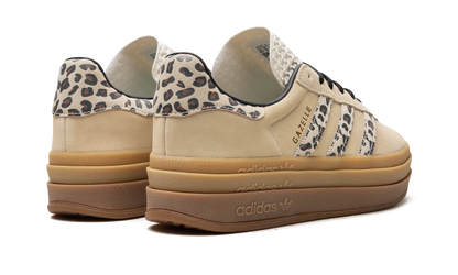 Adidas Gazelle Bold Cream Black Leopard