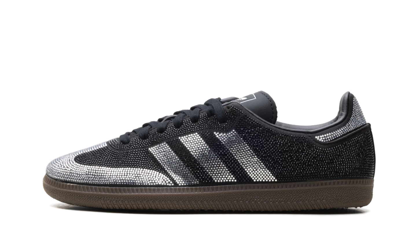 Adidas Samba OG 'Black Silver Rhinestones