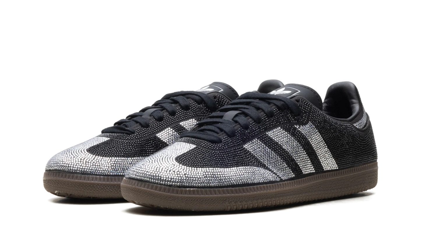 Adidas Samba OG 'Black Silver Rhinestones