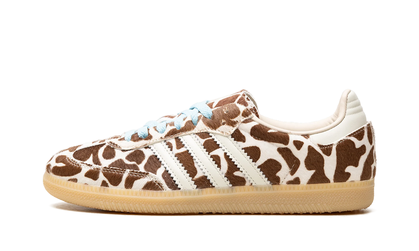 Adidas Samba OG Giraffe Print Crystal Linen