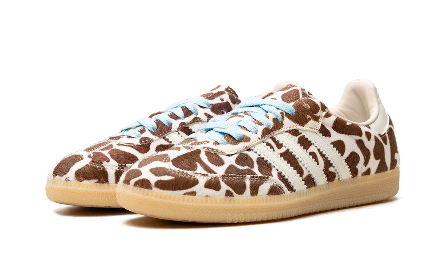 Adidas Samba OG Giraffe Print Crystal Linen