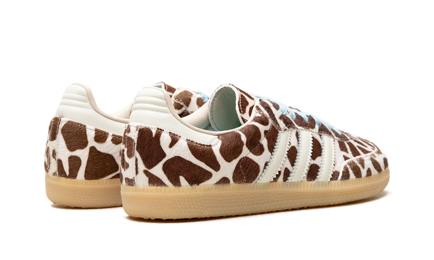 Adidas Samba OG Giraffe Print Crystal Linen