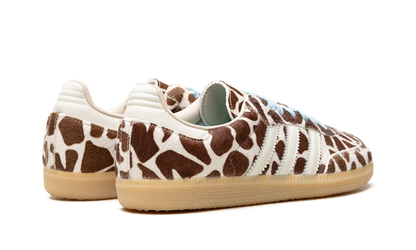 Adidas Samba OG Giraffe Print Crystal Linen