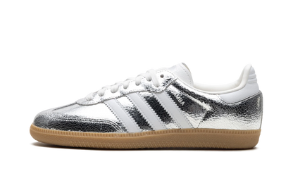 Adidas Samba OG Silver Metallic Cracked