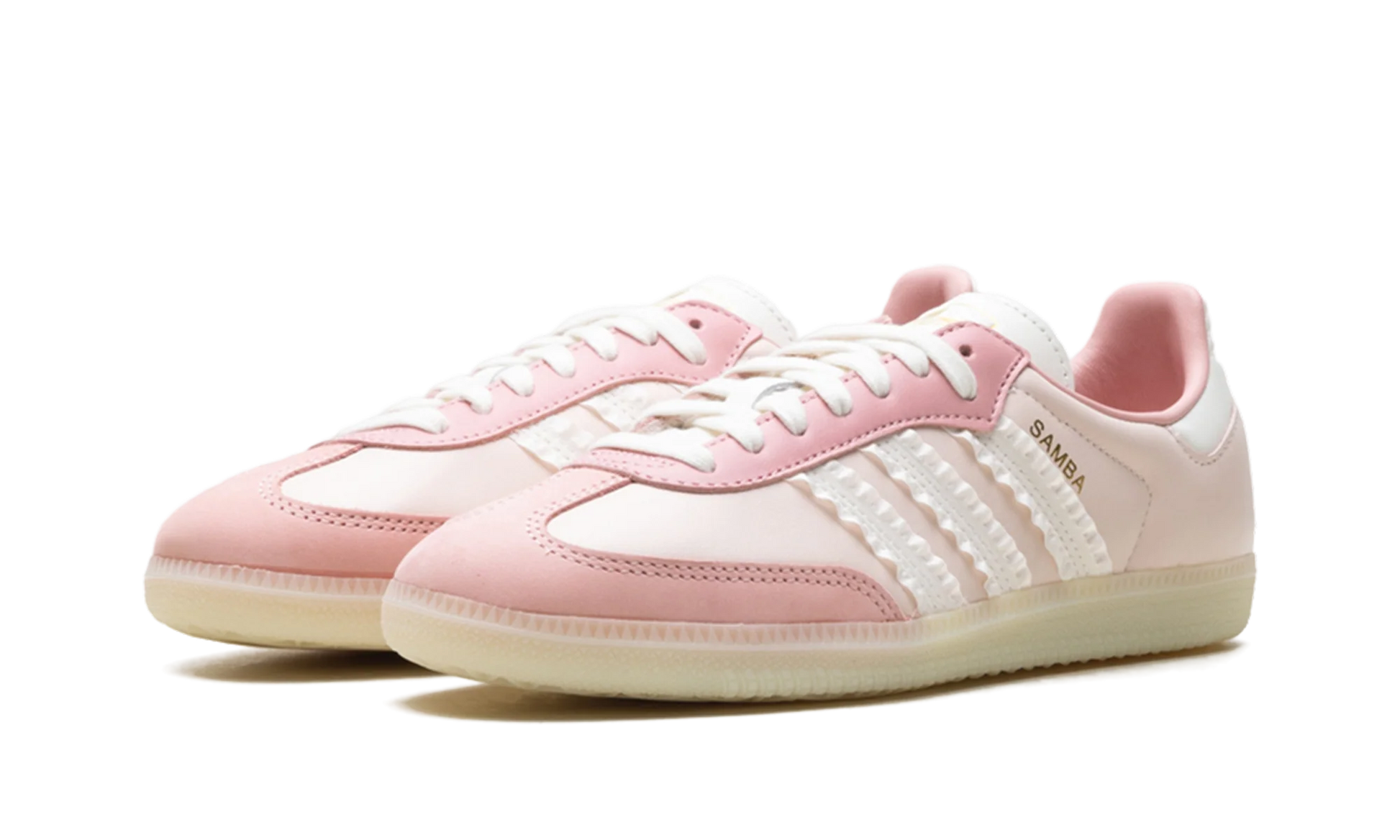 Samba Ruffle Adidas Samba Ruffle Stripes Pack Wonder Mauve | SOLEM8TE.