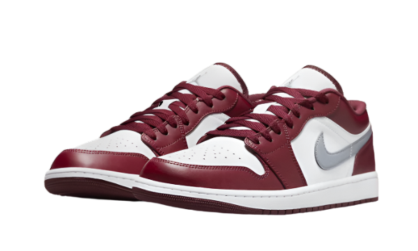 Air Jordan 1 Low White Bordeaux