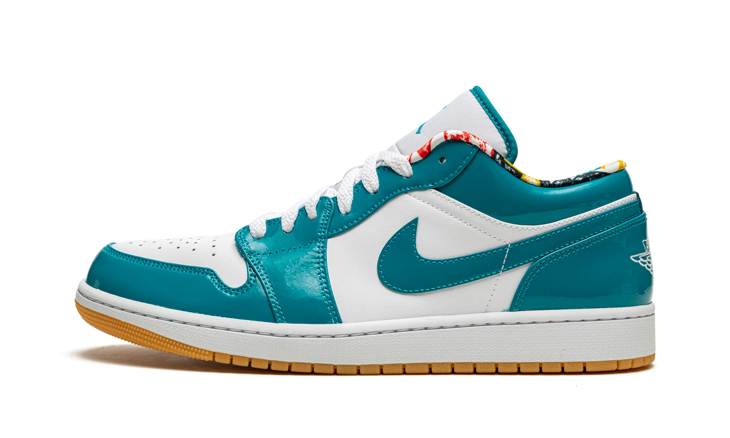 Air Jordan 1 Low SE Barcelona Cyber Teal