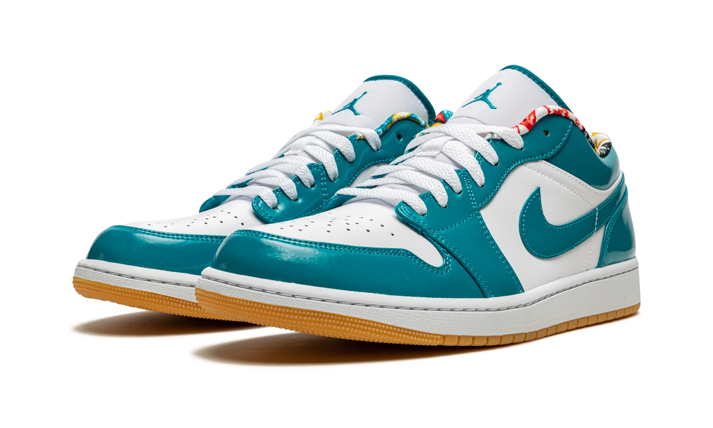 Air Jordan 1 Low SE Barcelona Cyber Teal