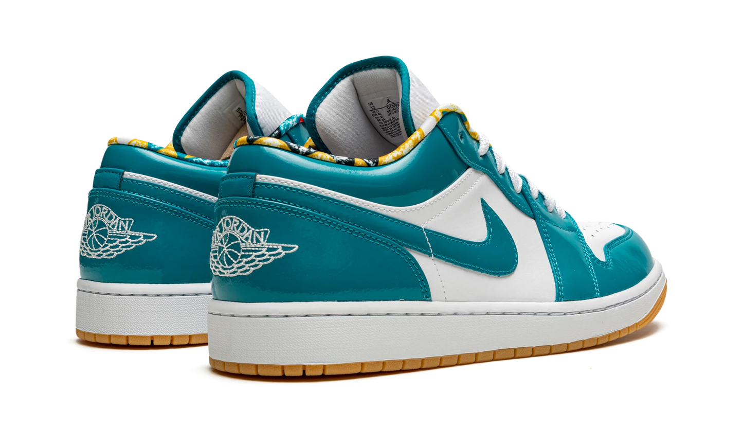 Air Jordan 1 Low SE Barcelona Cyber Teal