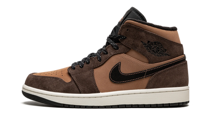 Air Jordan 1 Mid Earthy Brown