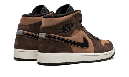Air Jordan 1 Mid Earthy Brown