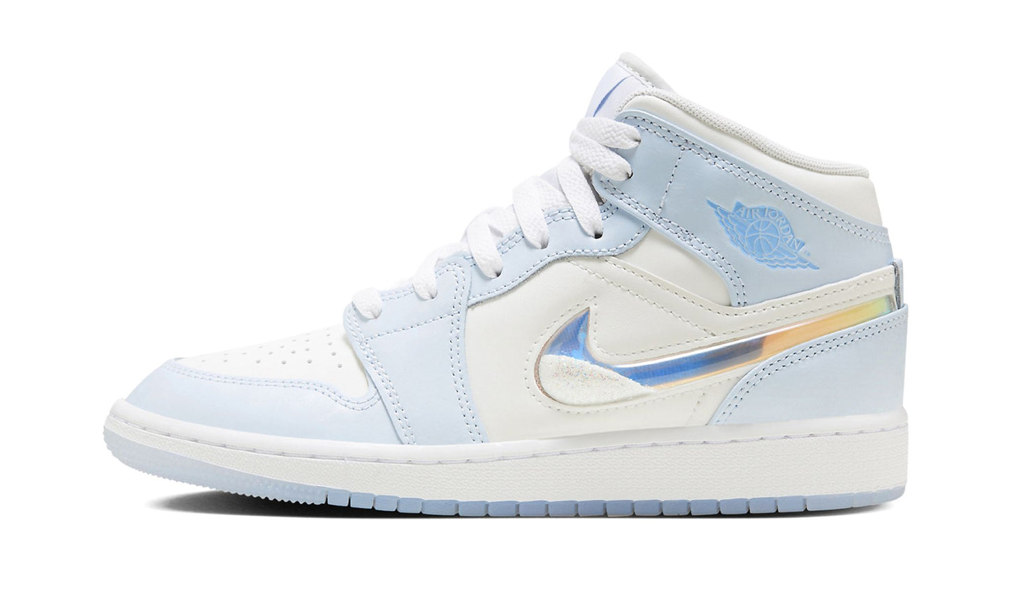 Air Jordan 1 Mid Glitter Swoosh