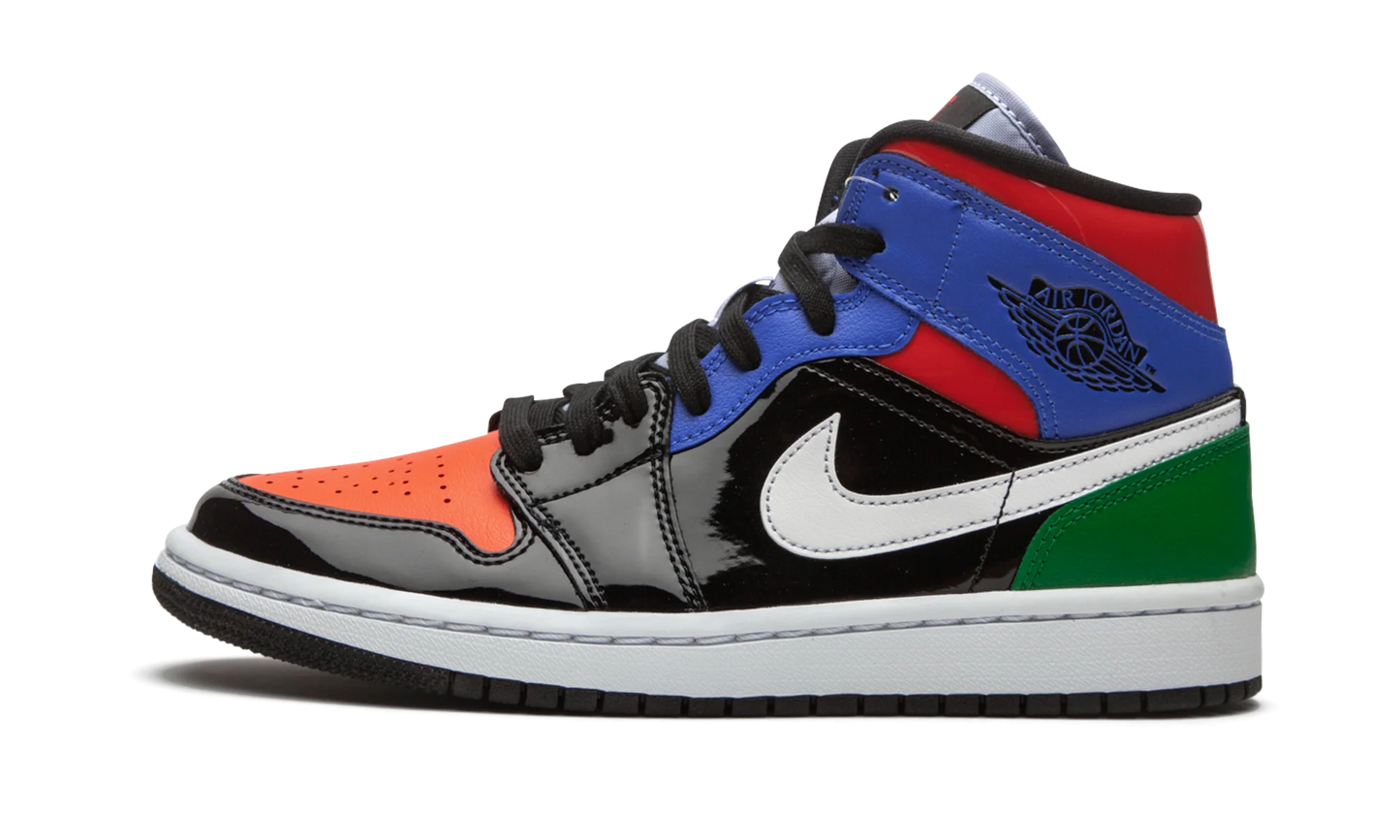 Air Jordan 1 Mid Multi Patent