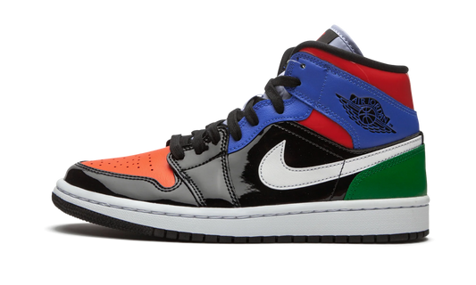 Air Jordan 1 Mid Multi Patent