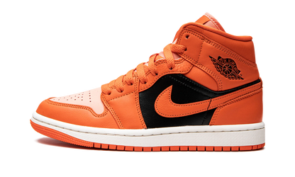 Air Jordan 1 Mid SE Rush Orange Crimson Bliss