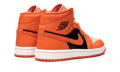 Air Jordan 1 Mid SE Rush Orange Crimson Bliss