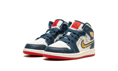 Air Jordan 1 Mid SE Take Flight (Kids)