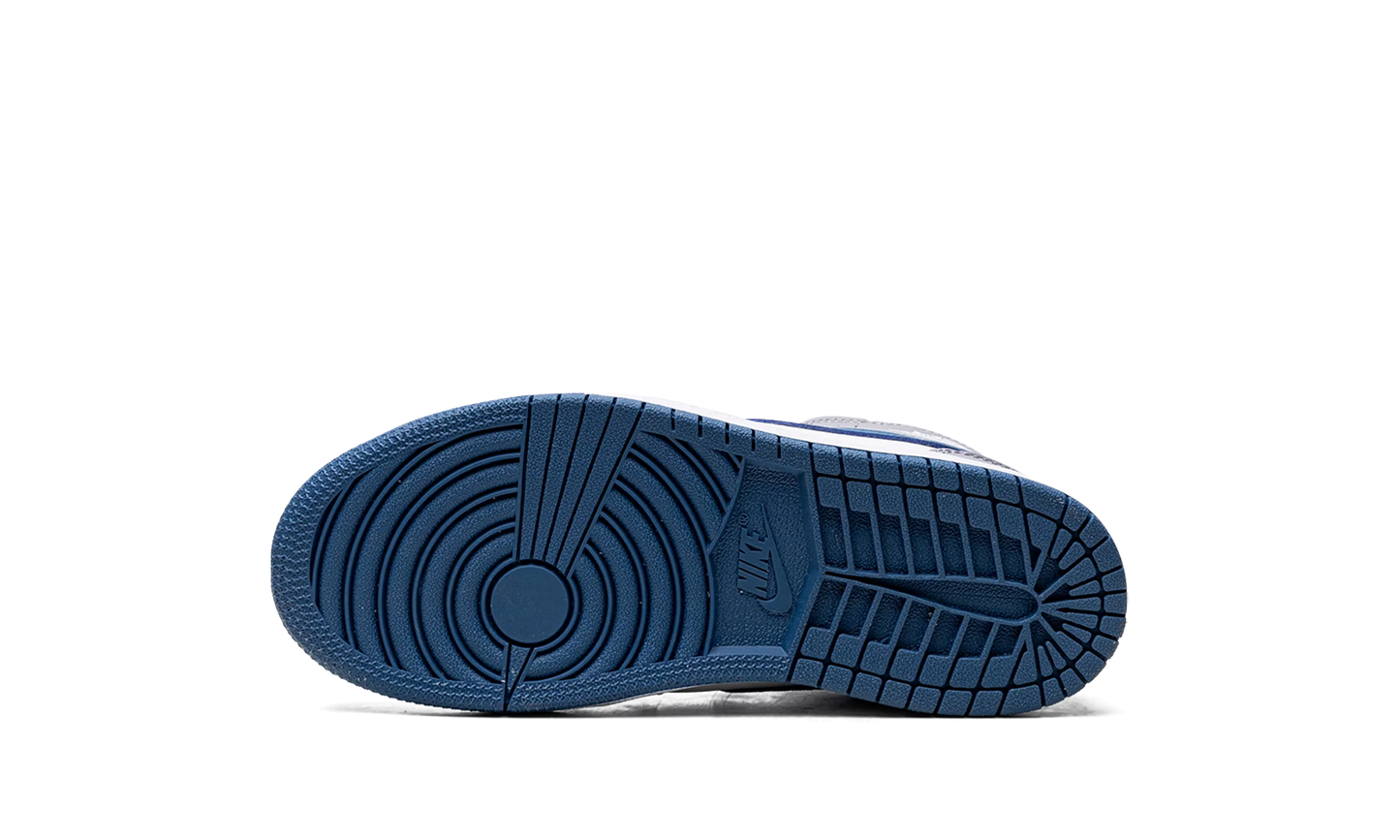Air Jordan 1 Mid Cement True Blue (Kids)