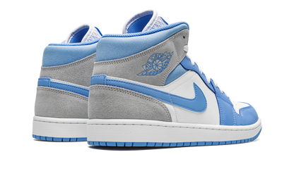 Air Jordan 1 Mid University Blue Grey