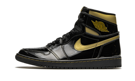 Air Jordan 1 Retro High Black Metallic Gold (2020)