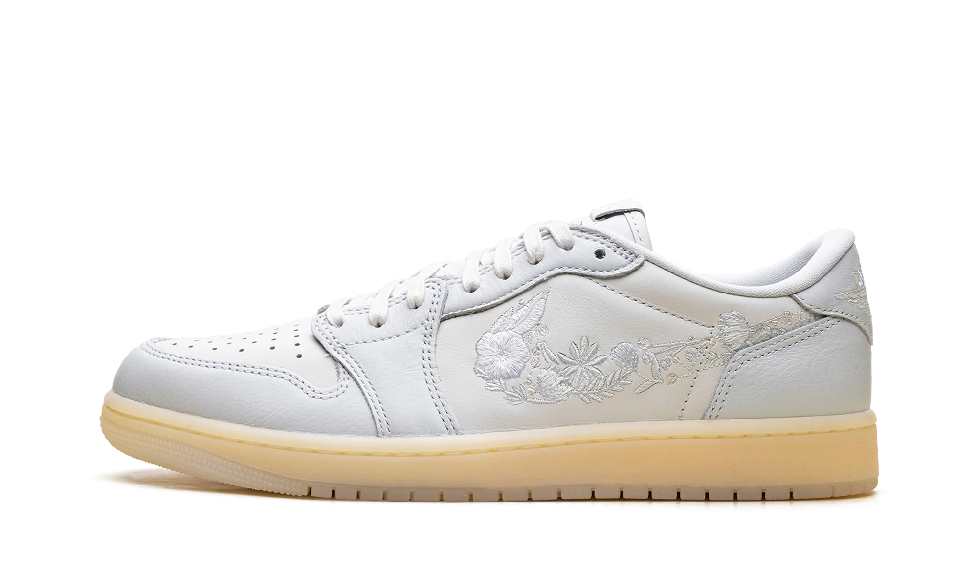 Air Jordan 1 Retro Low OG Rabbit Floral Swoosh | SOLEM8TE.