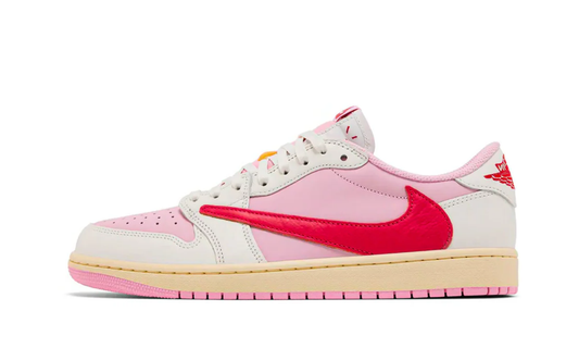 Air Jordan 1 Retro Low OG SP Travis Scott Sail Tropical Pink