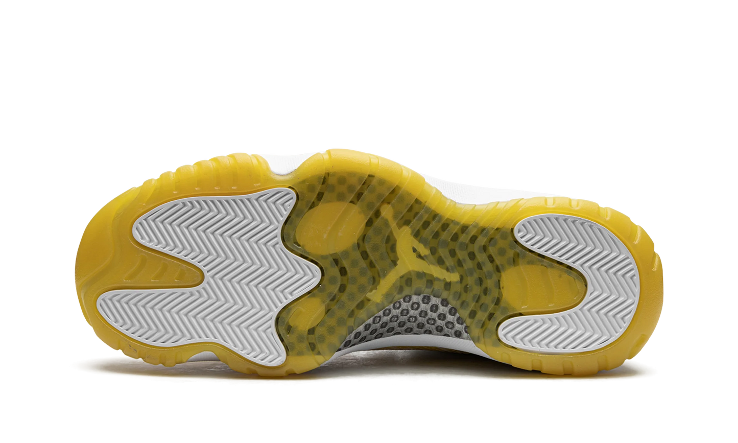 Air Jordan 11 Retro Low Yellow Snakeskin