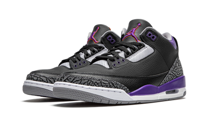 Air Jordan 3 Retro Black Court Purple