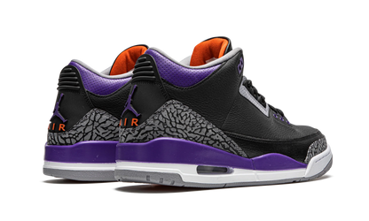 Air Jordan 3 Retro Black Court Purple