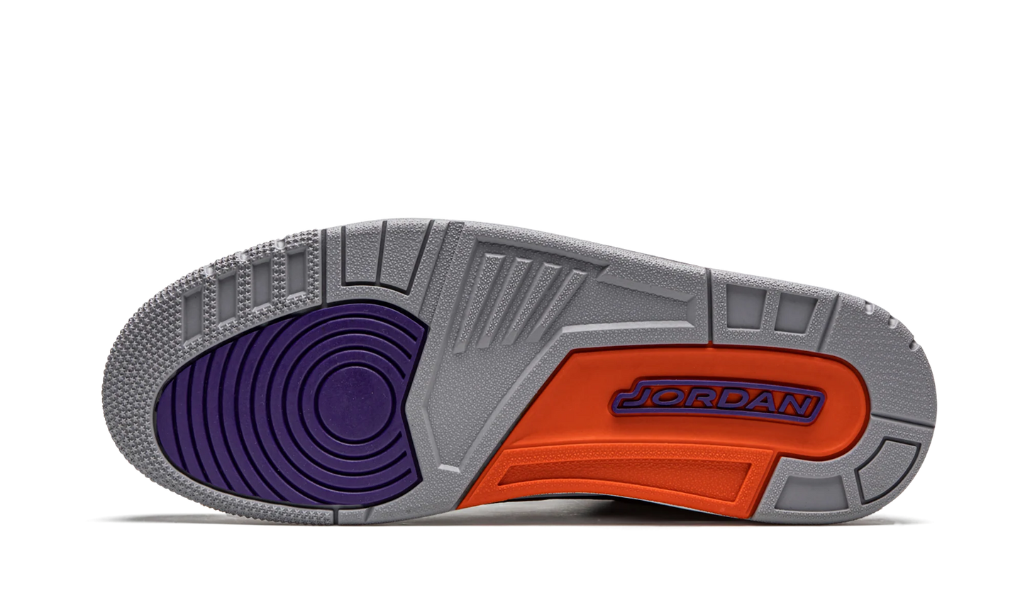 Air Jordan 3 Retro Black Court Purple