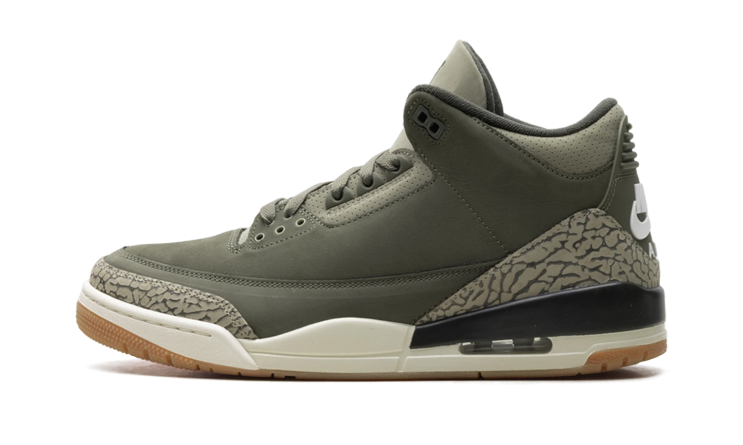 Air Jordan 3 Retro Family Affair-Medium Olive