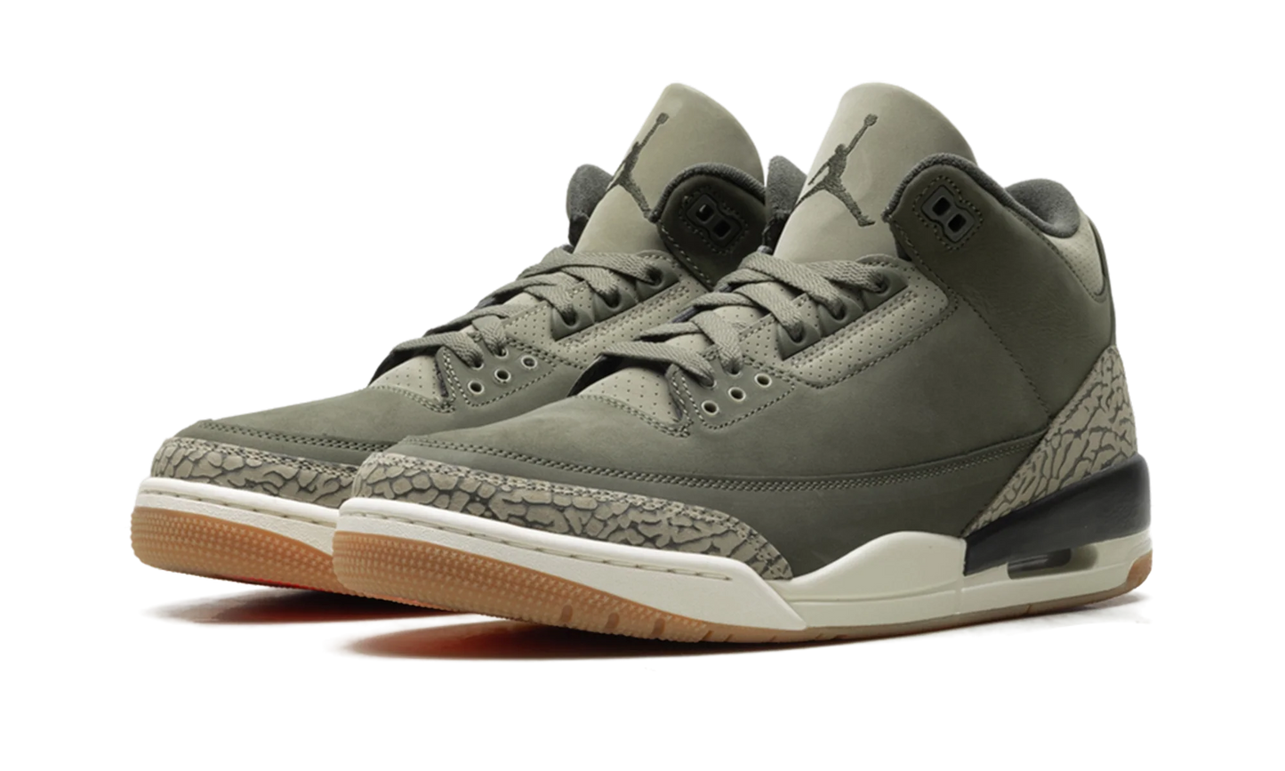 Air Jordan 3 Retro Family Affair-Medium Olive