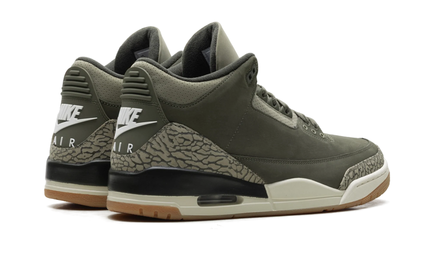 Air Jordan 3 Retro Family Affair-Medium Olive