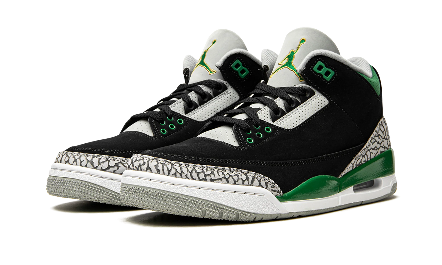 Air Jordan 3 Retro Pine Green
