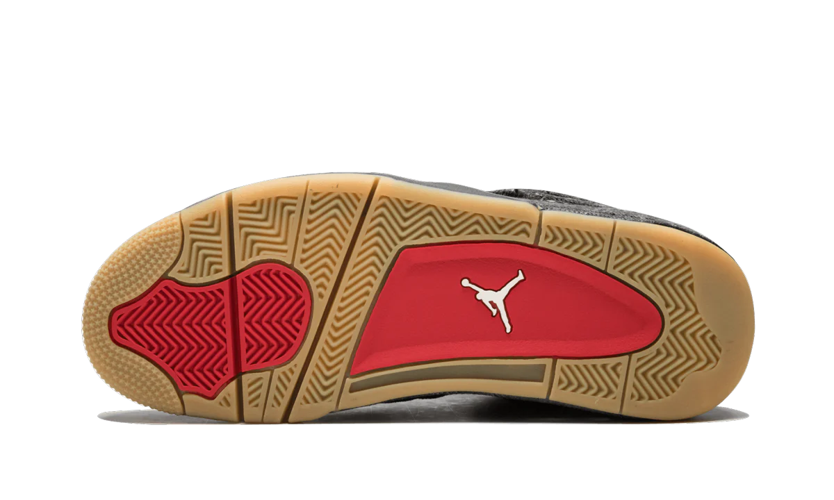 Air Jordan 4 Retro Levi's Black (Levi's Tag)