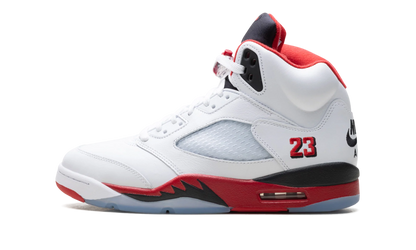 Air Jordan 5 Retro Fire Red Black Tongue (2025)