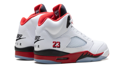 Air Jordan 5 Retro Fire Red Black Tongue (2025)