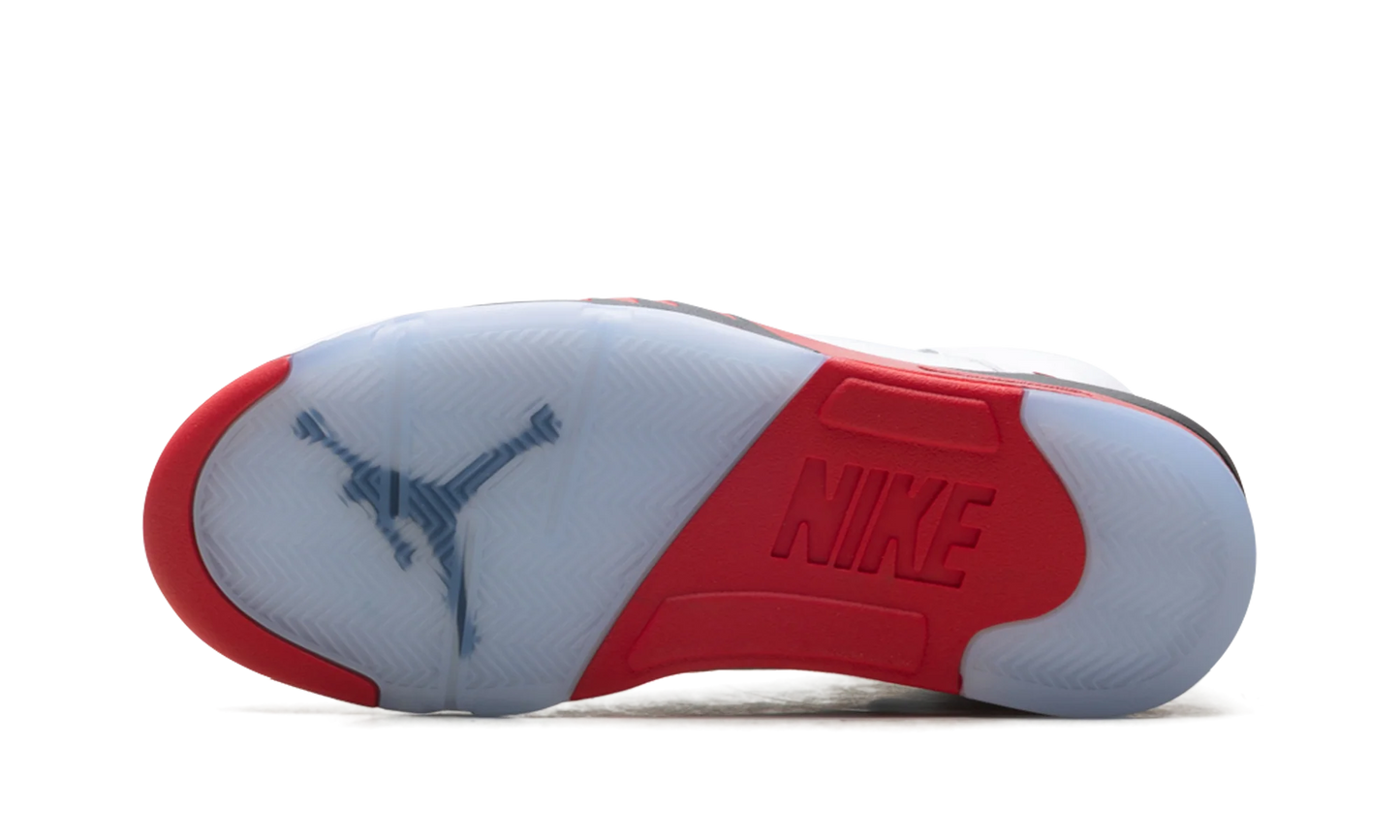 Air Jordan 5 Retro Fire Red Black Tongue (2025)