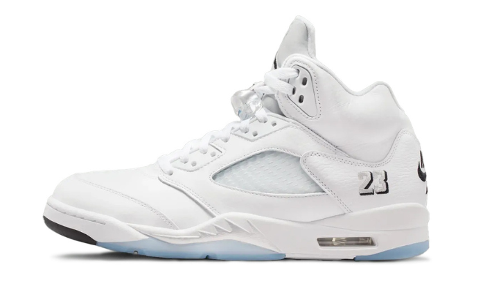 Air Jordan 5 Retro White Metallic (2026)
