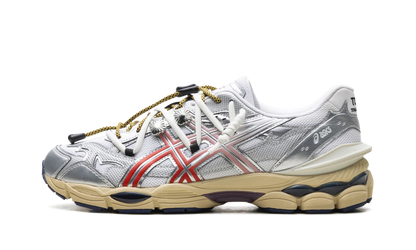 Asics Gel Cumulus 16 Toga White Red Pure Silver