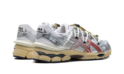 Asics Gel Cumulus 16 Toga White Red Pure Silver