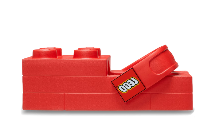 Crocs Brick Clog LEGO Red