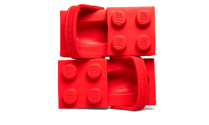 Crocs Brick Clog LEGO Red