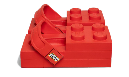 Crocs Brick Clog LEGO Red