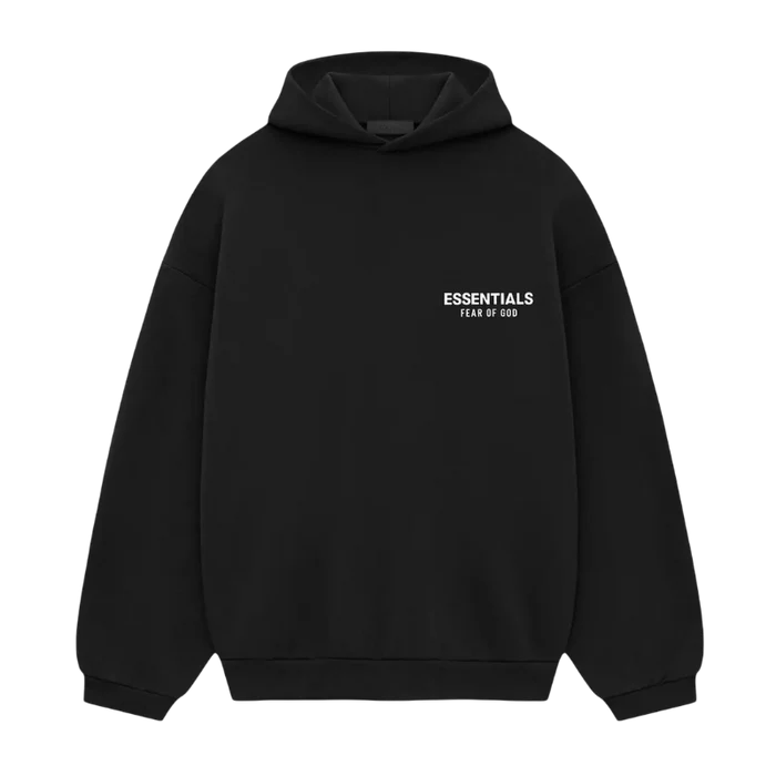 Fear of God Essentials (FW24) Fleece Hoodie Black