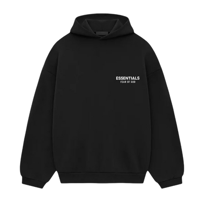 Fear of God Essentials (FW24) Fleece Hoodie Black