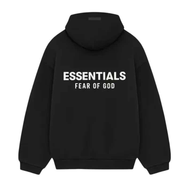 Fear of God Essentials (FW24) Fleece Hoodie Black