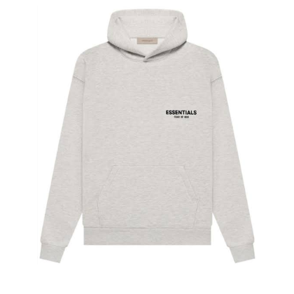 Fear of God Essentials (SS22) Hoodie Light Oatmeal