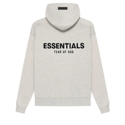 Fear of God Essentials (SS22) Hoodie Light Oatmeal