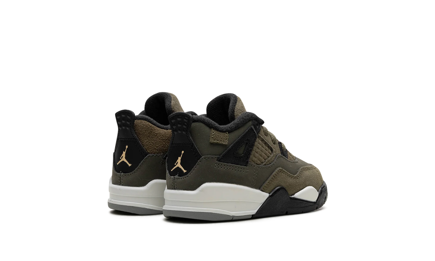 Air Jordan 4 Retro SE Craft Medium Olive (Kids)